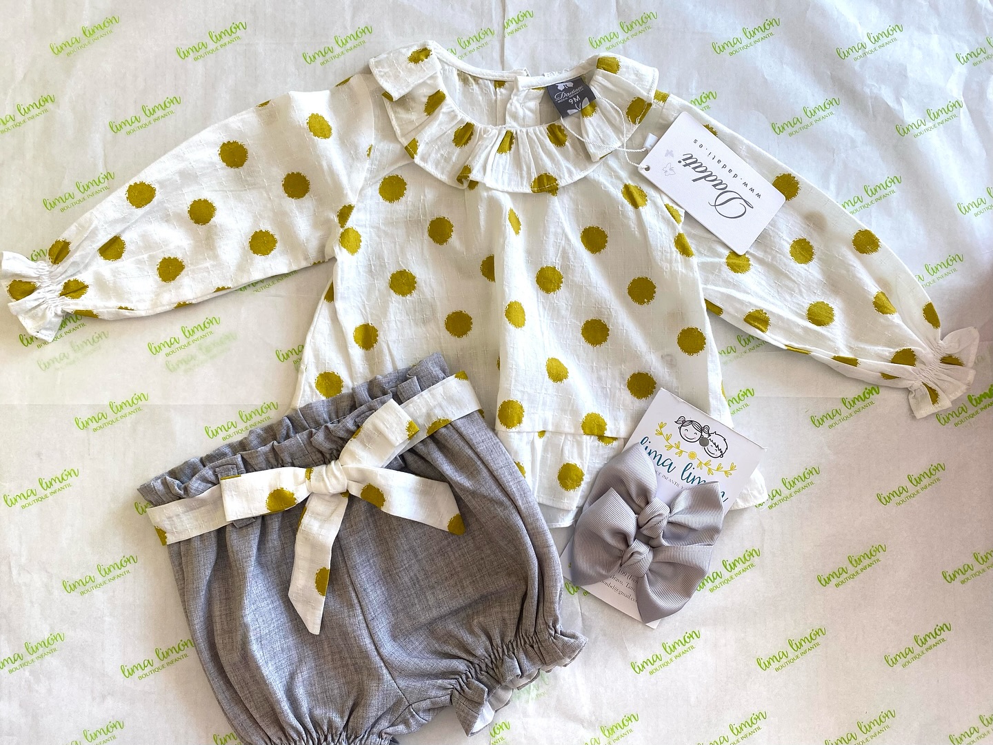 Conjunto Bebé Bolitas