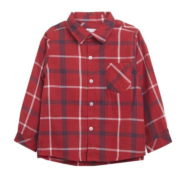 Camisa Roja Cuadros