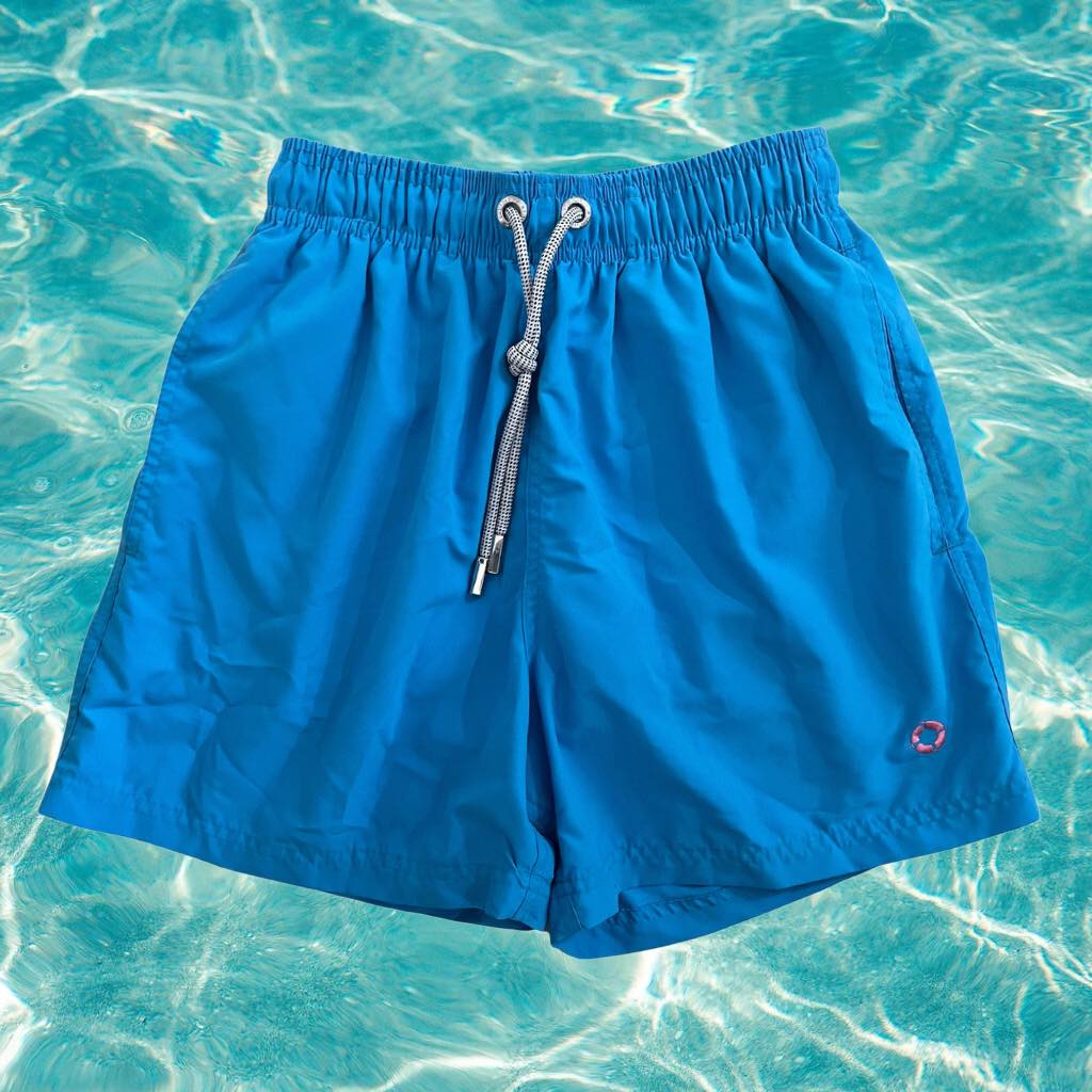 Short Playero Azul Niño